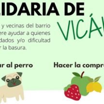 Cartel red solidaria vicálvaro