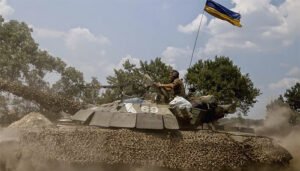 Llegada de los militares a Donbass