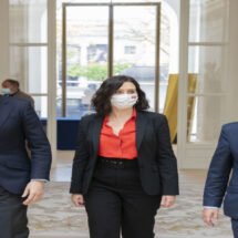 Isabel Díaz Ayuso, Pablo Casado y José Luís Martínez Almeida