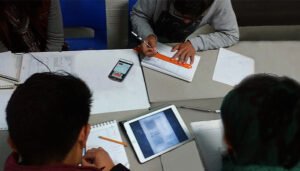 Alumnos en el aula