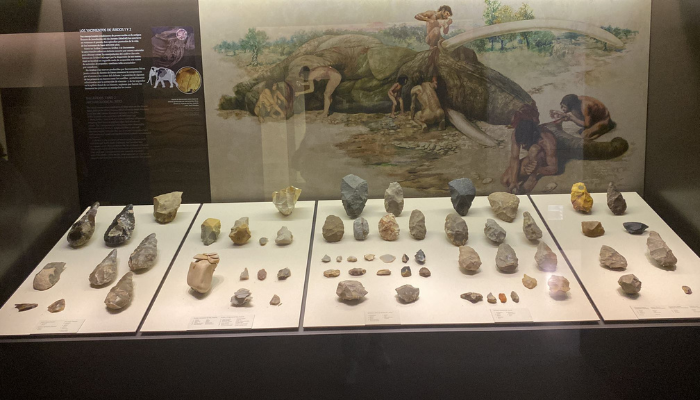 Puntas de lanzas en la Prehistoria, expuestas en el MAN
