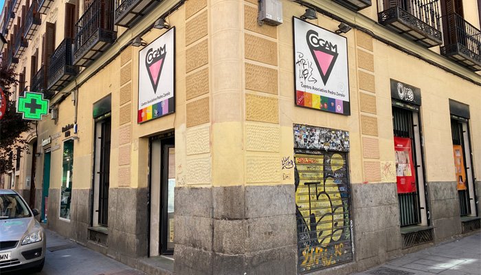 Dan Fachada del edificio de COGAM en Madrid