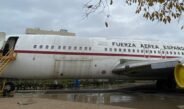 Avión de armamento la Universidad Rey Juan Carlos.