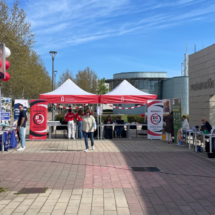 Feria, Empleo, URJC, Carpas