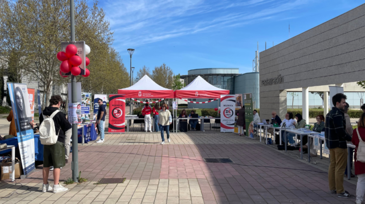 Feria, Empleo, URJC, Carpas