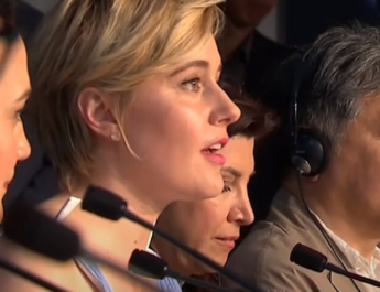 Greta Gerwig, conferencia, festival de Cannes