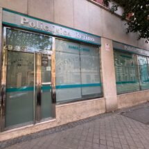 Entrada de Policlínica Retiro, en Madrid, escenario de esta crónica