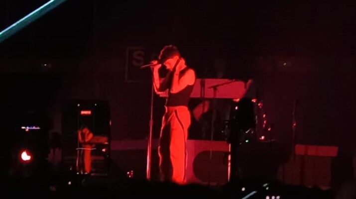 Louis Tomlinson en el concierto del Movistar Arena en Madrid