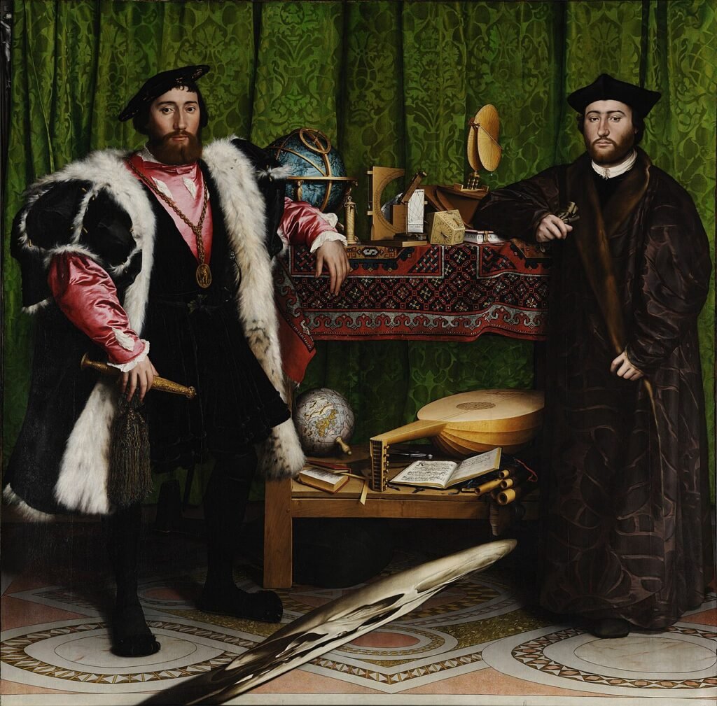 Cuadro Los Embajadores de Hans Holbein