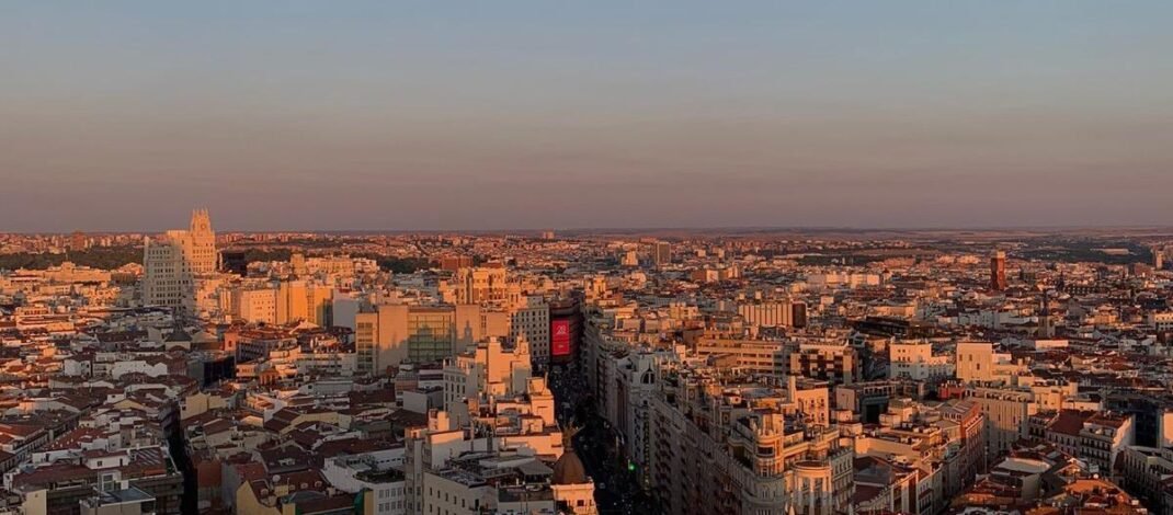 Vista del centro de Madrid, uno de los espacios con mayor concentración de viviendas turísticas de la ciudad.