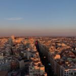 Vista del centro de Madrid, uno de los espacios con mayor concentración de viviendas turísticas de la ciudad.