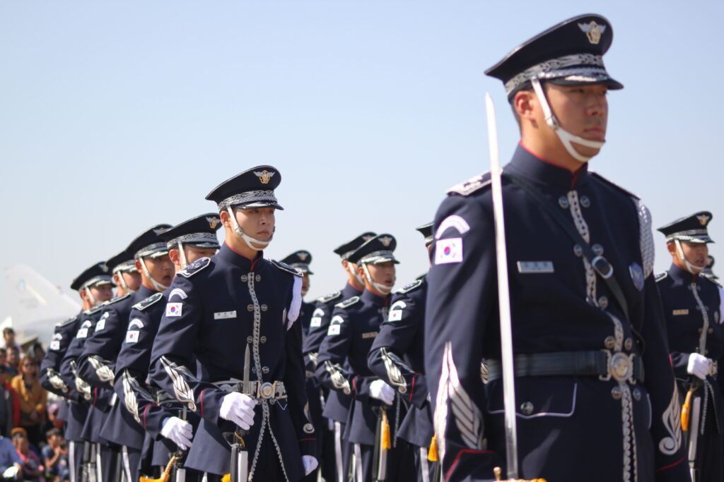 Ejercito taiwanes en formación
