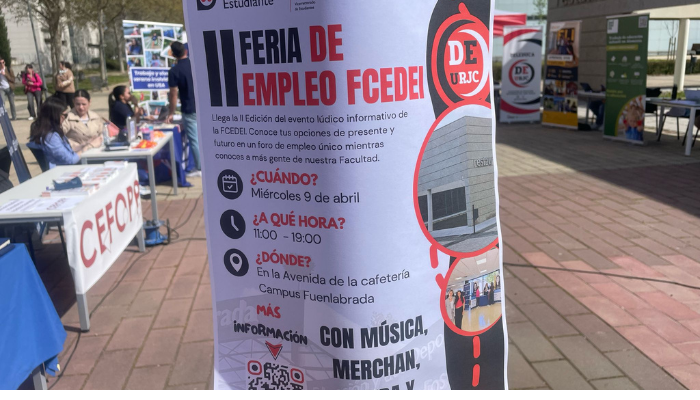 Poster, Feria, FCEDEI, URJC